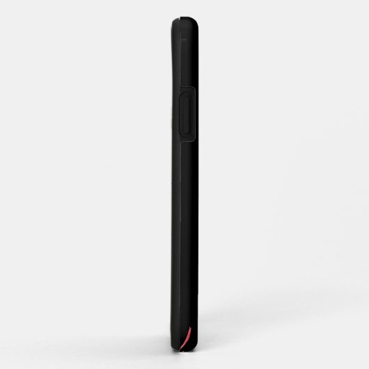 ラスタファリ絵を描ストライプ名前をカスタムする Case-Mate iPhoneケース (裏面/右)