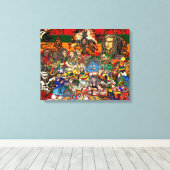 ラスタファリ キャンバスプリント (インサイチュ (ウッドフロア))