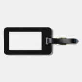 ラスタフ絵を描アストライプ人 ラゲッジタグ (裏面横)