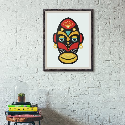 ラスタマスク キャンバスプリント