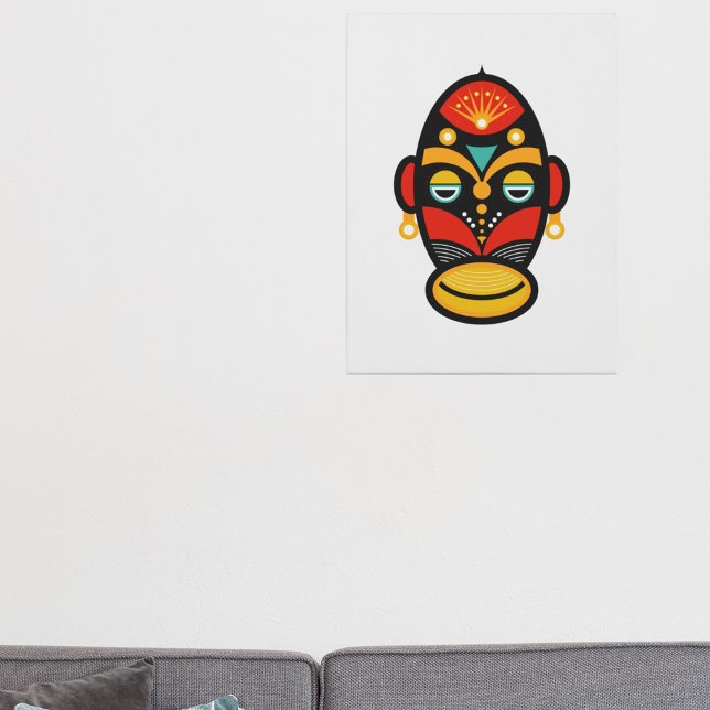 ラスタマスク メタルプリント (クリエイターアップロード済み)