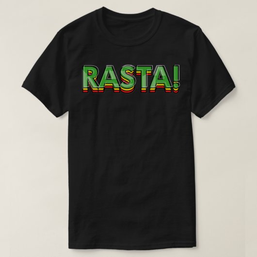 ラスタマン振動1 Tシャツ (デザイン正面)