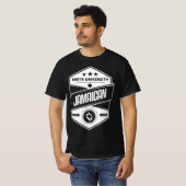 ラスタユニバーシティジャマイカグッドビーブレゲエ Tシャツ (正面フル)