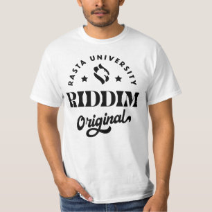 ラスタユニバーシティリディムオリジナルレゲエ Tシャツ