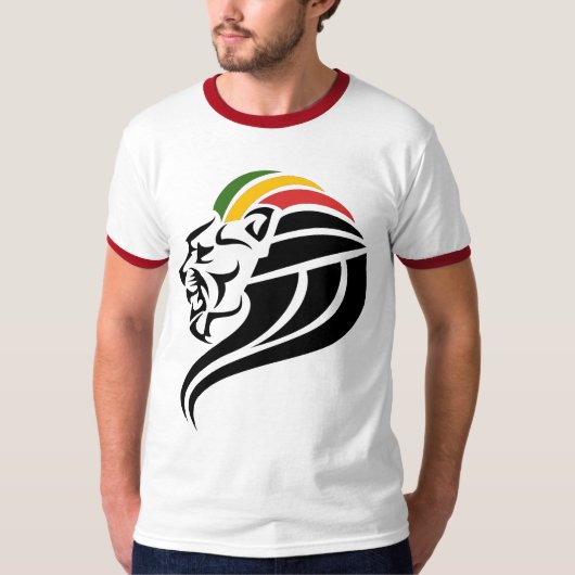 ラスタライオン・オブ・ユダTシャツ Tシャツ (正面)