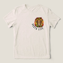 ラスタライフ ライオン ヘッド 赤 緑 黄 ジャマイカ 本物 トライブレンドTシャツ