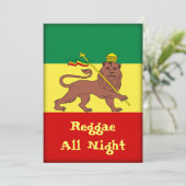 ラスタレゲエライオンオブユダ 招待状 (スタンド正面)