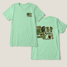 ラスターグライミーグローアートワーク トライブレンドTシャツ