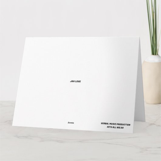 ラスタ休日 カード (裏面)