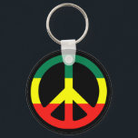 ラスタ平和シンボル キーホルダー<br><div class="desc">ラスタピース記号キーチェーン。</div>