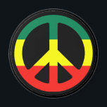 ラスタ平和シンボル マグネット<br><div class="desc">ラスタ平和シンボル磁石。</div>