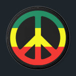 ラスタ平和シンボル マグネット<br><div class="desc">ラスタ平和シンボル磁石。</div>