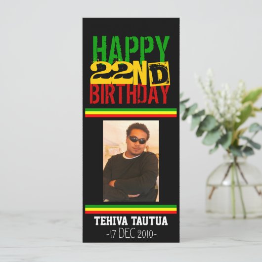 ラスタ招待状 招待状 (スタンド正面)