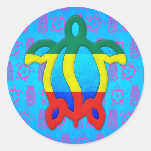 ラスタ本 ラウンドシール (正面)