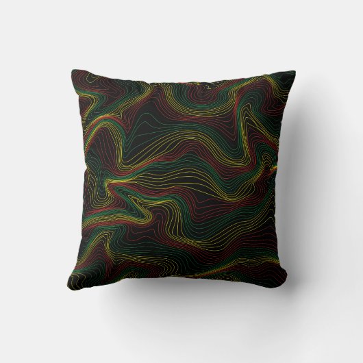 ラスタ波 クッション (裏面)