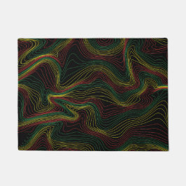 ラスタ波 ドアマット