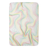 ラスタ波 バスマット (正面縦)