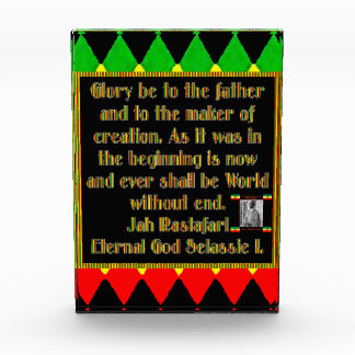 ラスタ祈りの言葉が喫煙式前に朗読 フォトブロック