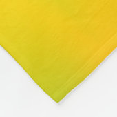 ラスタ色のスプラッシュ フリースブランケット (角)