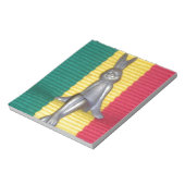 ラスタ色のバニー： GroovyのTouch ノートパッド (回転)