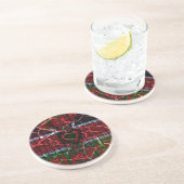 ラスタ色 コースター (側面)