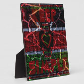 ラスタ色 フォトプラーク (側面)