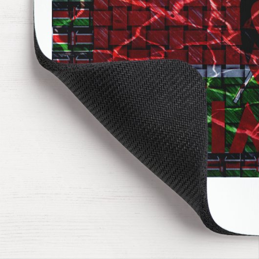 ラスタ色 マウスパッド (コーナー)