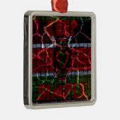 ラスタ色 メタルオーナメント (右)