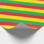 ラスタ色 ラッピングペーパー (角)