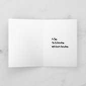 ラスタ誕生日グリーティングカード カード (内部)