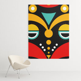 ラスタ部族 メタルプリント