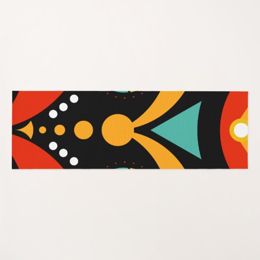 ラスタ部族 ヨガマット (正面(横))