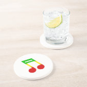 ラスタ音楽ノート コースター (側面)