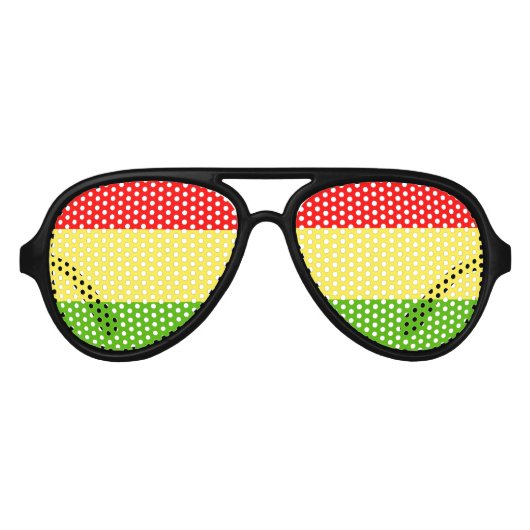 ラスタ アビエーターサングラス (正面)