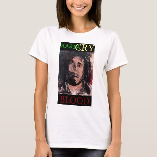 ラスタ クライ ブラッド Tシャツ (正面)