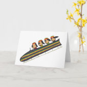 ラスタ・ボブスレー・チーム カード (黄色い花)