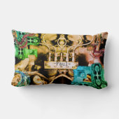 ラスティとモッシーのエンジン両面ディーゼルパンク ランバークッション (裏面)