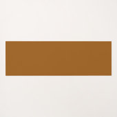 ラスティオレンジモダン抽象デザイン ヨガマット (裏面(横))