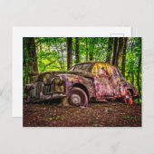 ラスティオールドカーヴィンテージ ポストカード (正面/裏面)