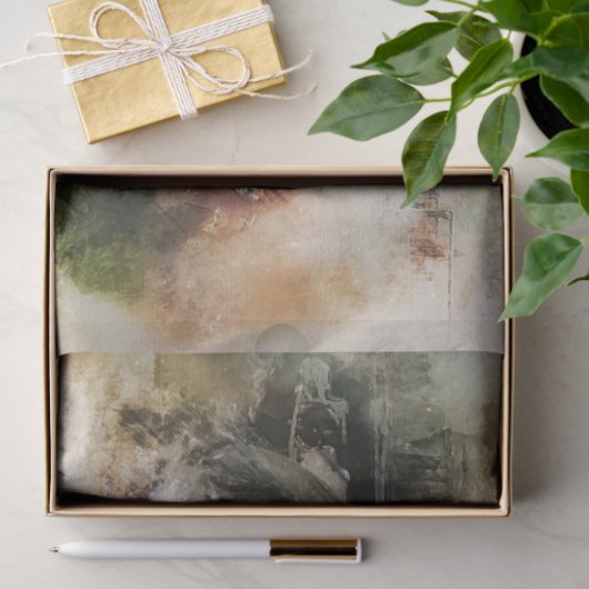 ラスティカーファームヴィンテージ20x30デコページ 薄葉紙 (ギフト)