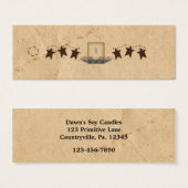 ラスティスターズ&キャンドルスキニーつるラベル (正面&裏面)