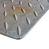 ラスティダイヤモンドプレート鋼 カッティングボード (角)