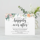 ラスティックな夕暮れの結婚式後ブランチ招待状カード 招待状 (スタンド正面)