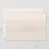 ラスティックな夕暮れの結婚式後ブランチ招待状カード 招待状 (裏面)