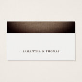 ラスティックな麻のボウ、オムツくじチケット (裏面)