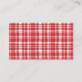 ラスティックアップル ブライダルシャワー レシピリクエスト エンクロージャーカード (裏面)