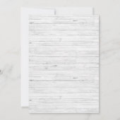 ラスティックイエローひまわりバーガンディーフラワーの結婚式案内 招待状 (裏面)