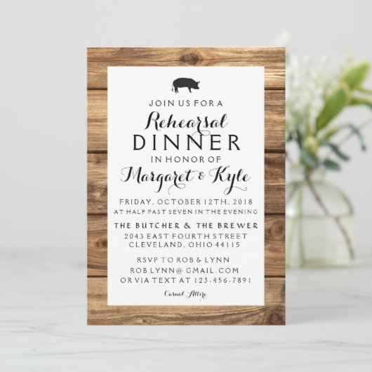 ラスティックウッドの招待状 招待状 (スタンド正面)