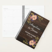 ラスティックウッドウェディング プランナー手帳 (ディスプレー)