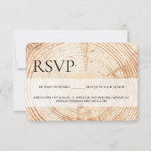 ラスティックウッドグレインRSVP 予約席 出欠カード (正面)